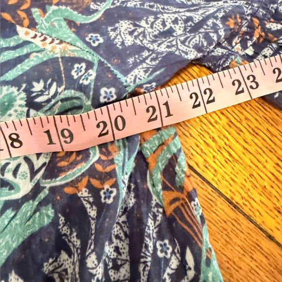 Anthropologie Celandine Boho Coverup Cotton Tunic Dress - Picture 9 of 13